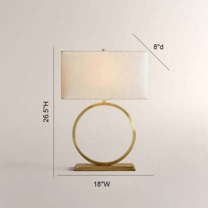 Rhythm Halo Table Lamp-Fullstarlighting