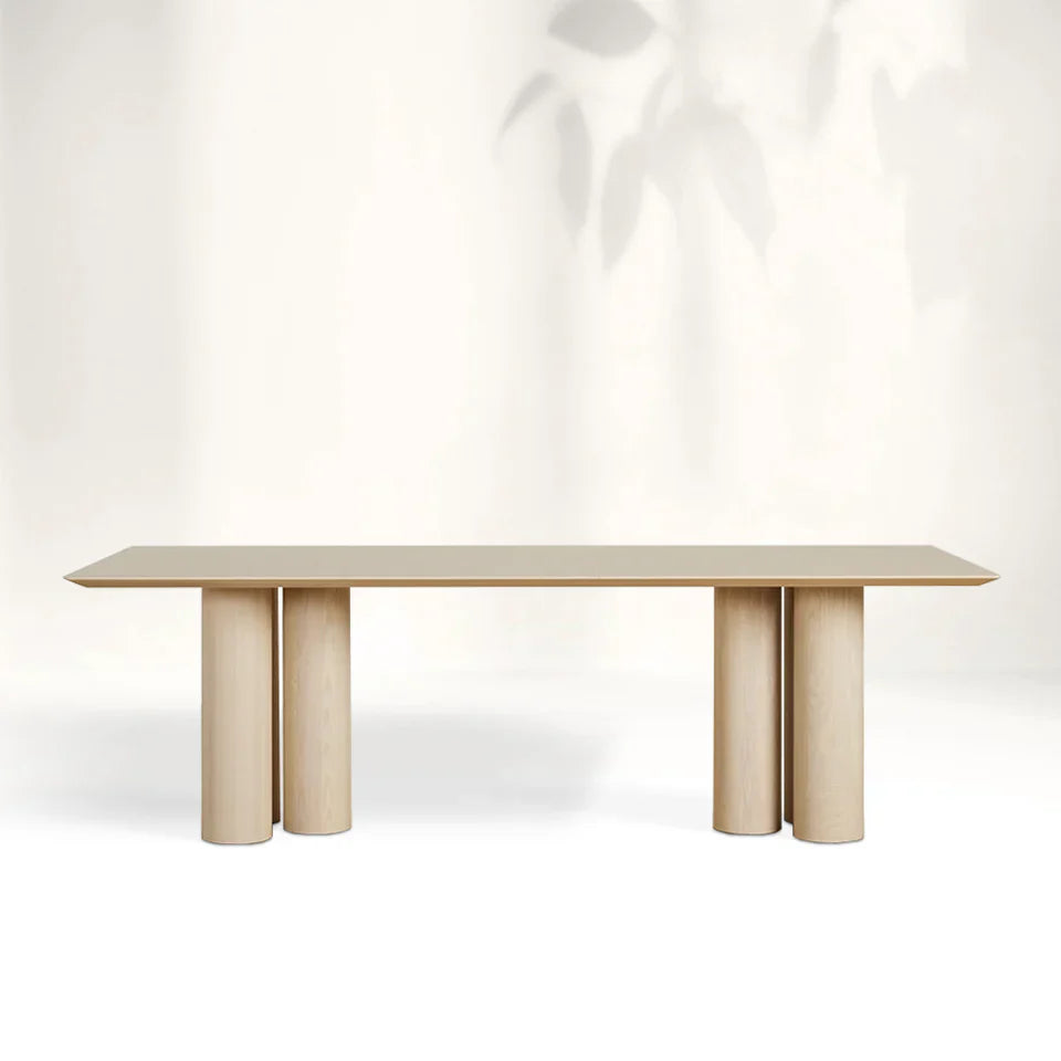 Rinde Wood Dining Table-Fullstarlighting