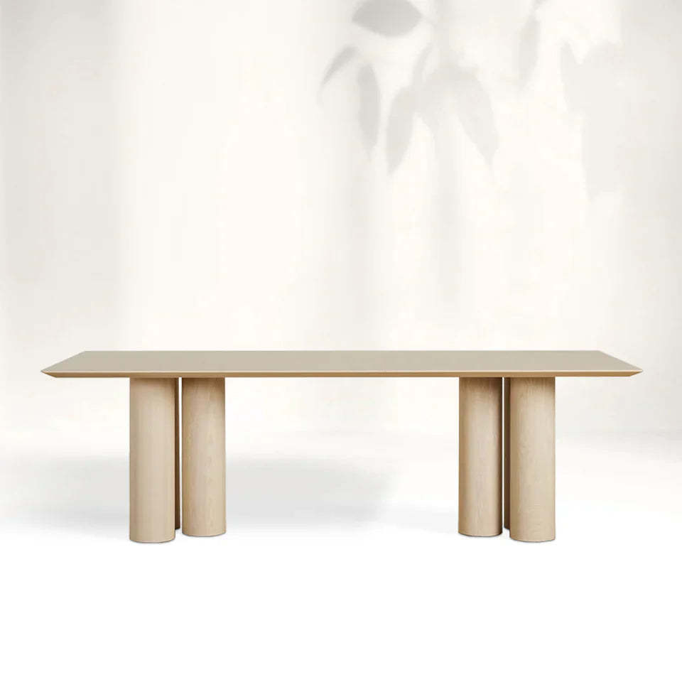 Rinde Wood Dining Table-Fullstarlighting