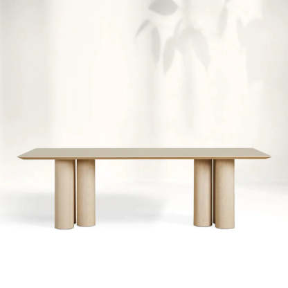 Rinde Wood Dining Table-Fullstarlighting