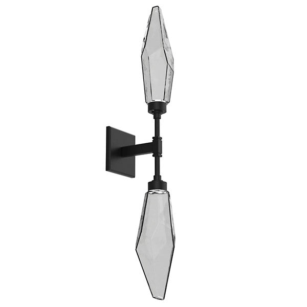 Rock Crystal Double Wall Sconce-Fullstarlighting