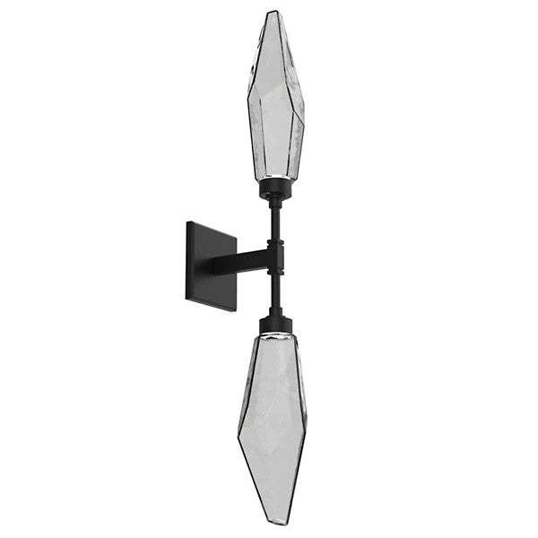 Rock Crystal Double Wall Sconce-Fullstarlighting