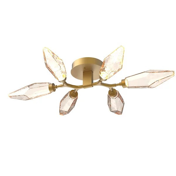 Rock Crystal Flush Mount-Fullstarlighting