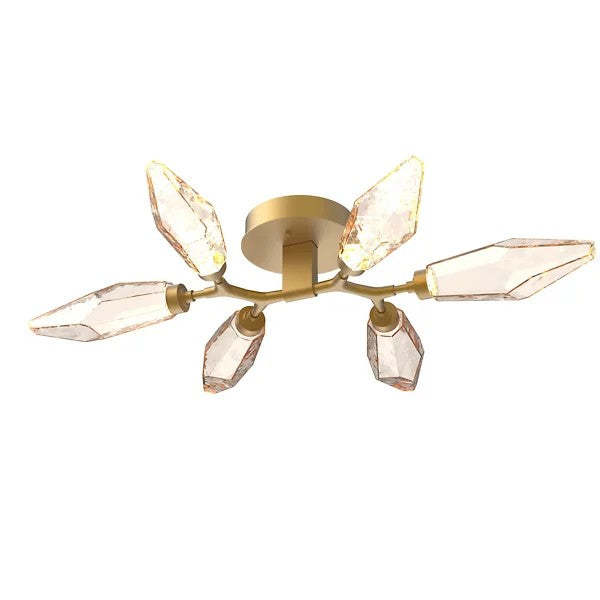 Rock Crystal Flush Mount-Fullstarlighting