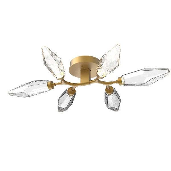 Rock Crystal  Flush Mount