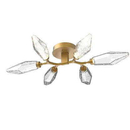 Rock Crystal  Flush Mount