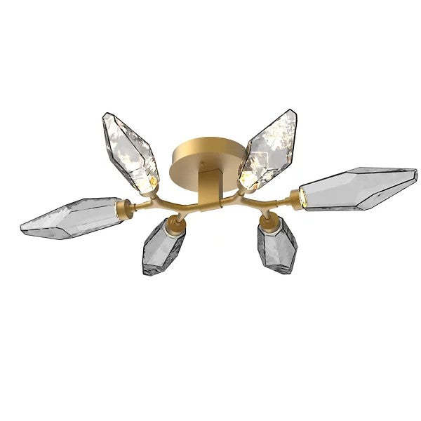 Rock Crystal  Flush Mount