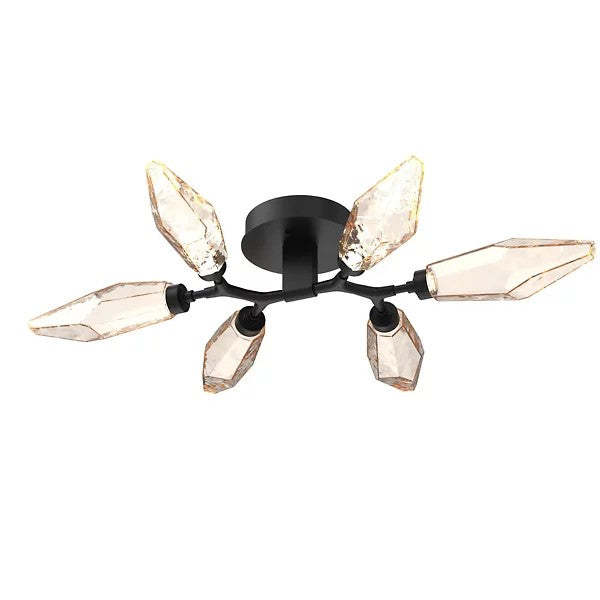 Rock Crystal  Flush Mount
