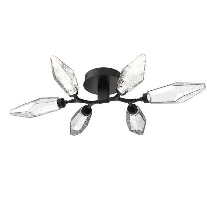 Rock Crystal  Flush Mount