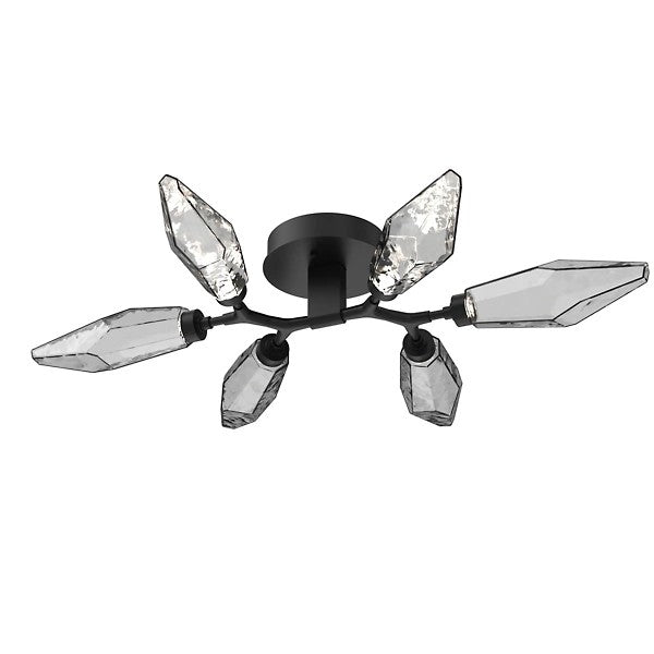 Rock Crystal Flush Mount-Fullstarlighting