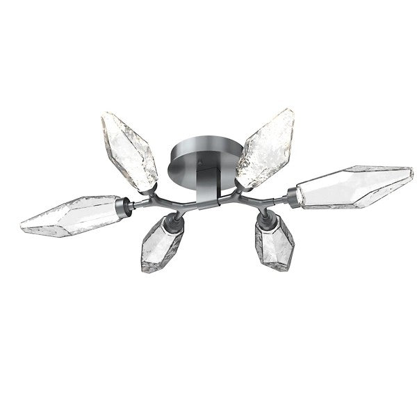 Rock Crystal  Flush Mount