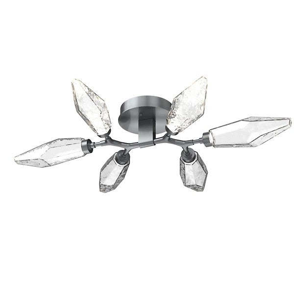 Rock Crystal  Flush Mount