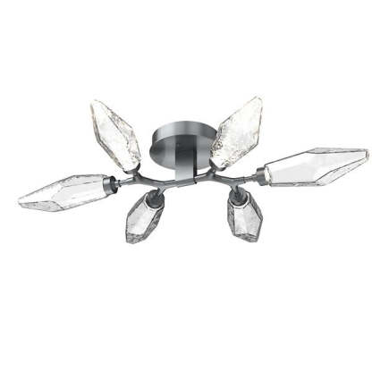 Rock Crystal  Flush Mount