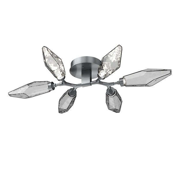 Rock Crystal Flush Mount