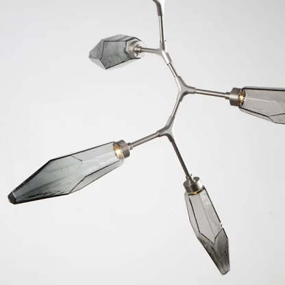 Rock Crystal Modern LED Chandelier