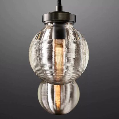 Pearl Spherical Modern Rectangular Chandelier 54”-Fullstarlighting