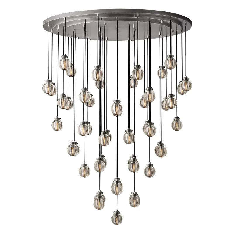 Pearl Spherical Modern Round Chandelier 60''-Fullstarlighting