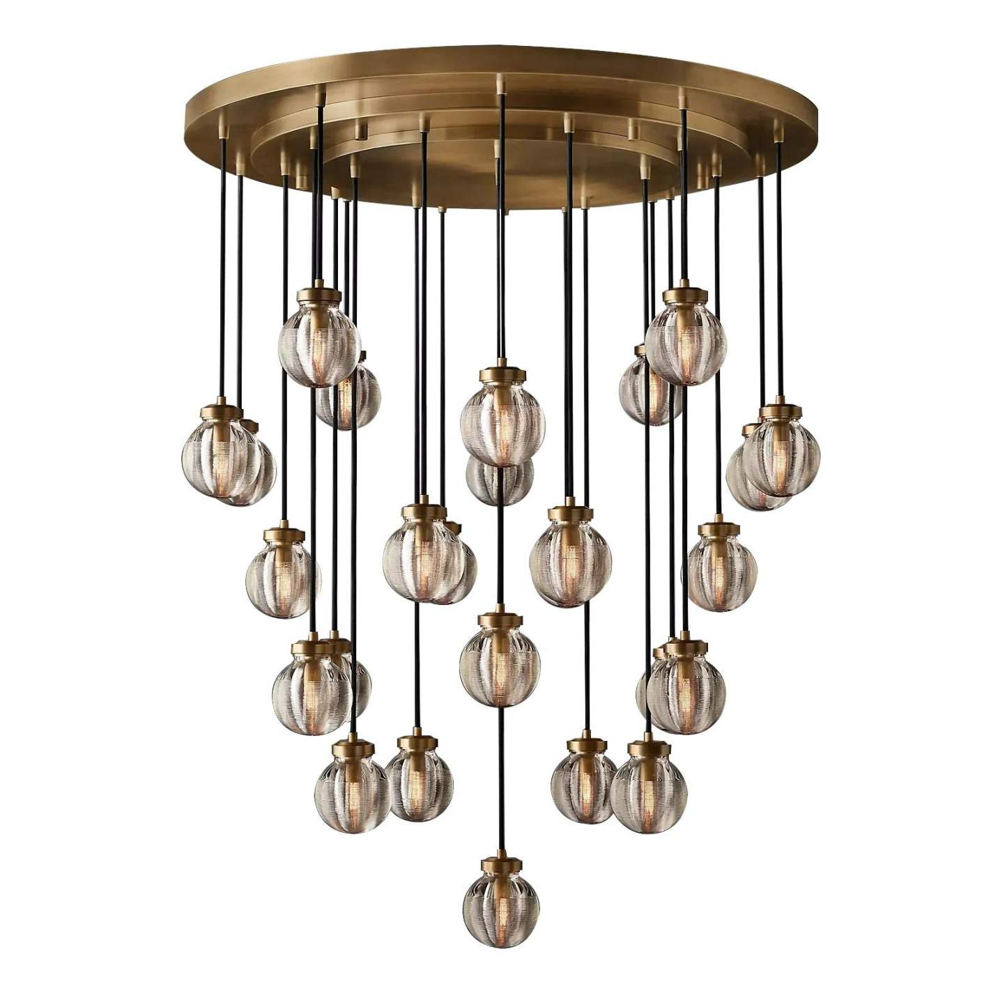 Pearl Spherical Modern Round Chandelier 38''