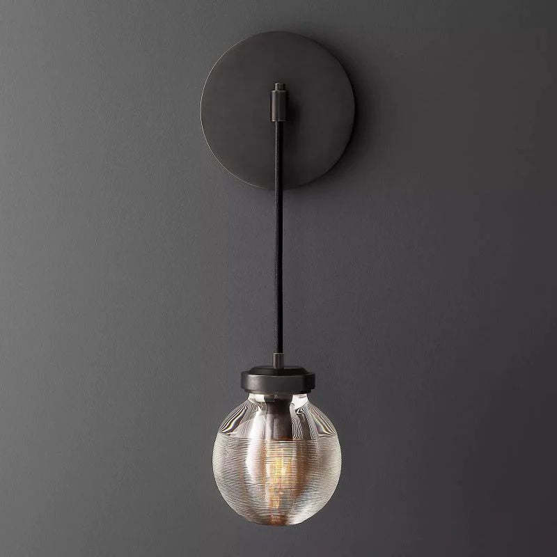 Pearl Spherical Modern Wall Sconce (Cord)