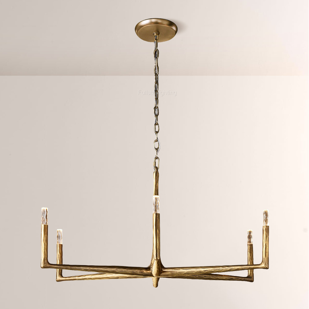 Thara Round Chandelier 48”-Fullstarlighting