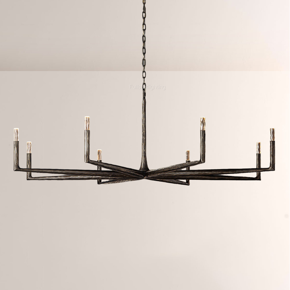 Thadden Round Chandelier 72”-Fullstarlighting