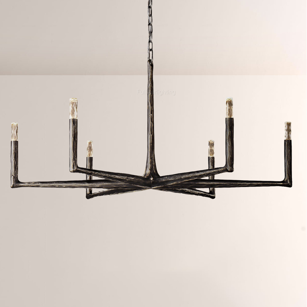 Thara Round Chandelier 48”-Fullstarlighting