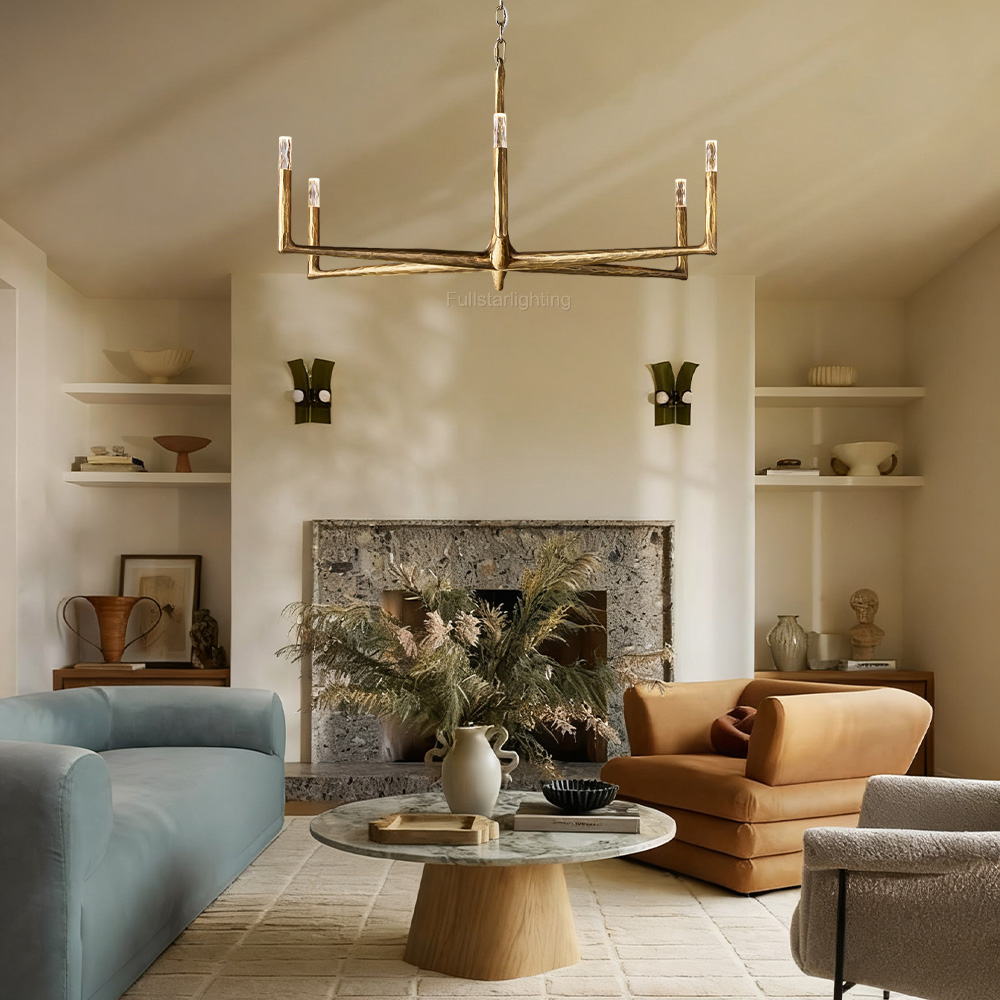 Thadden Round Chandelier 48”-Fullstarlighting