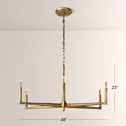 Thara Round Chandelier 48”