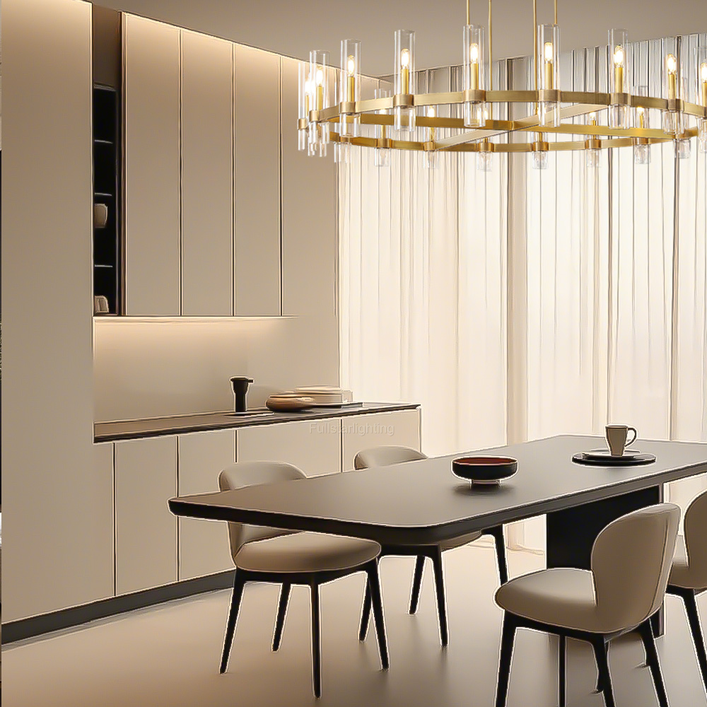 Rachel Round Chandelier 60''