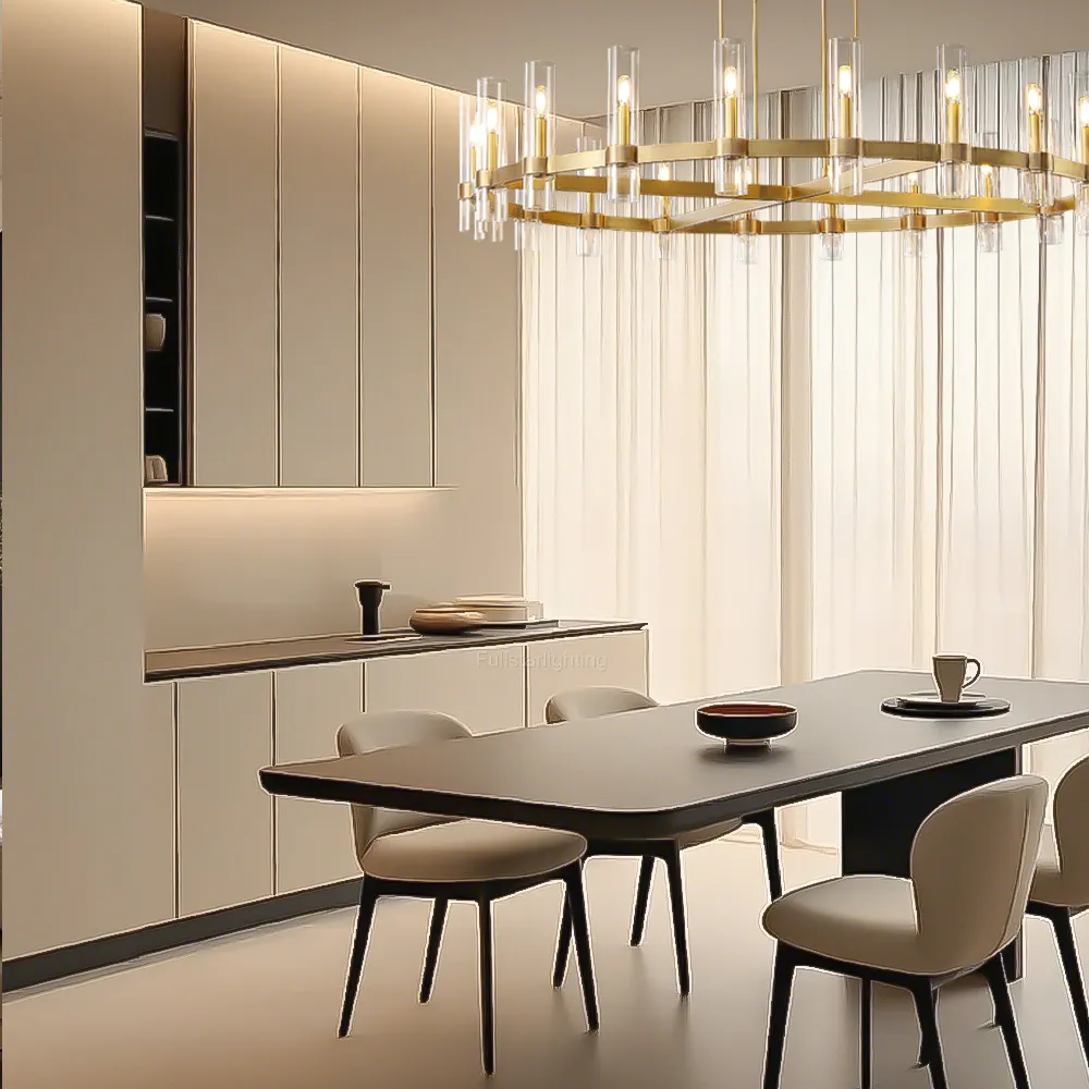 Rachel Round Chandelier 60''