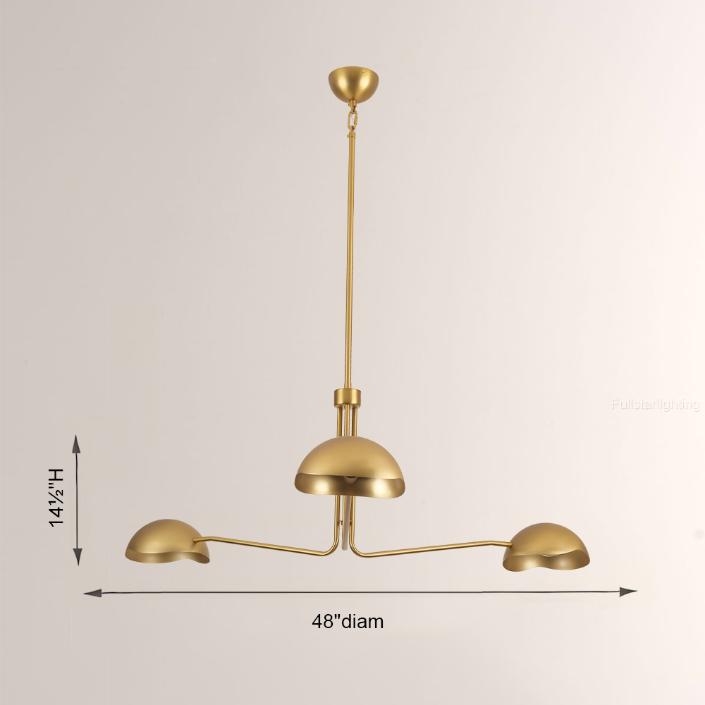 Convexo Round Chandelier 48"