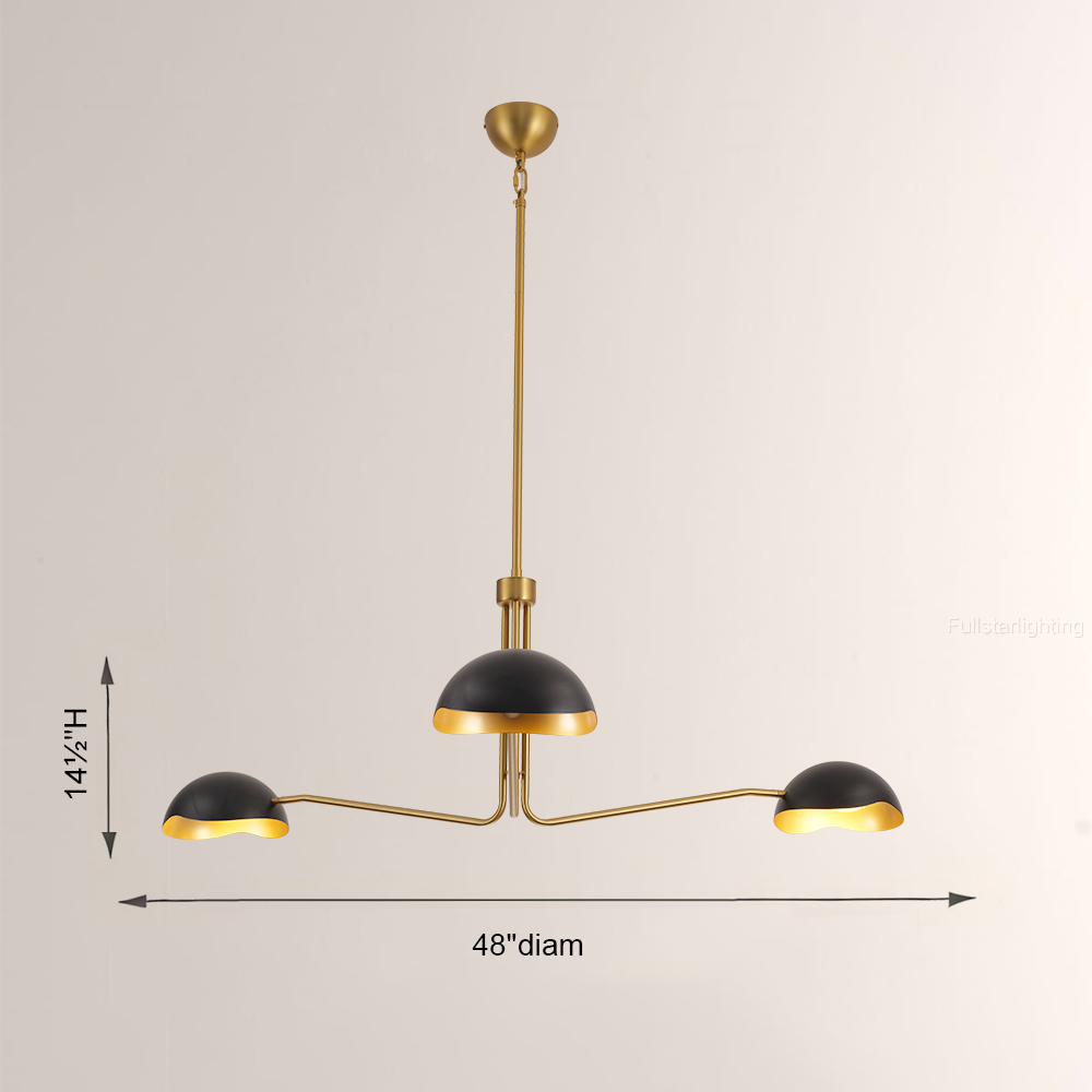 Convexo Round Chandelier 48"