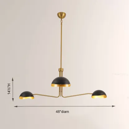 Convexo Round Chandelier 48"