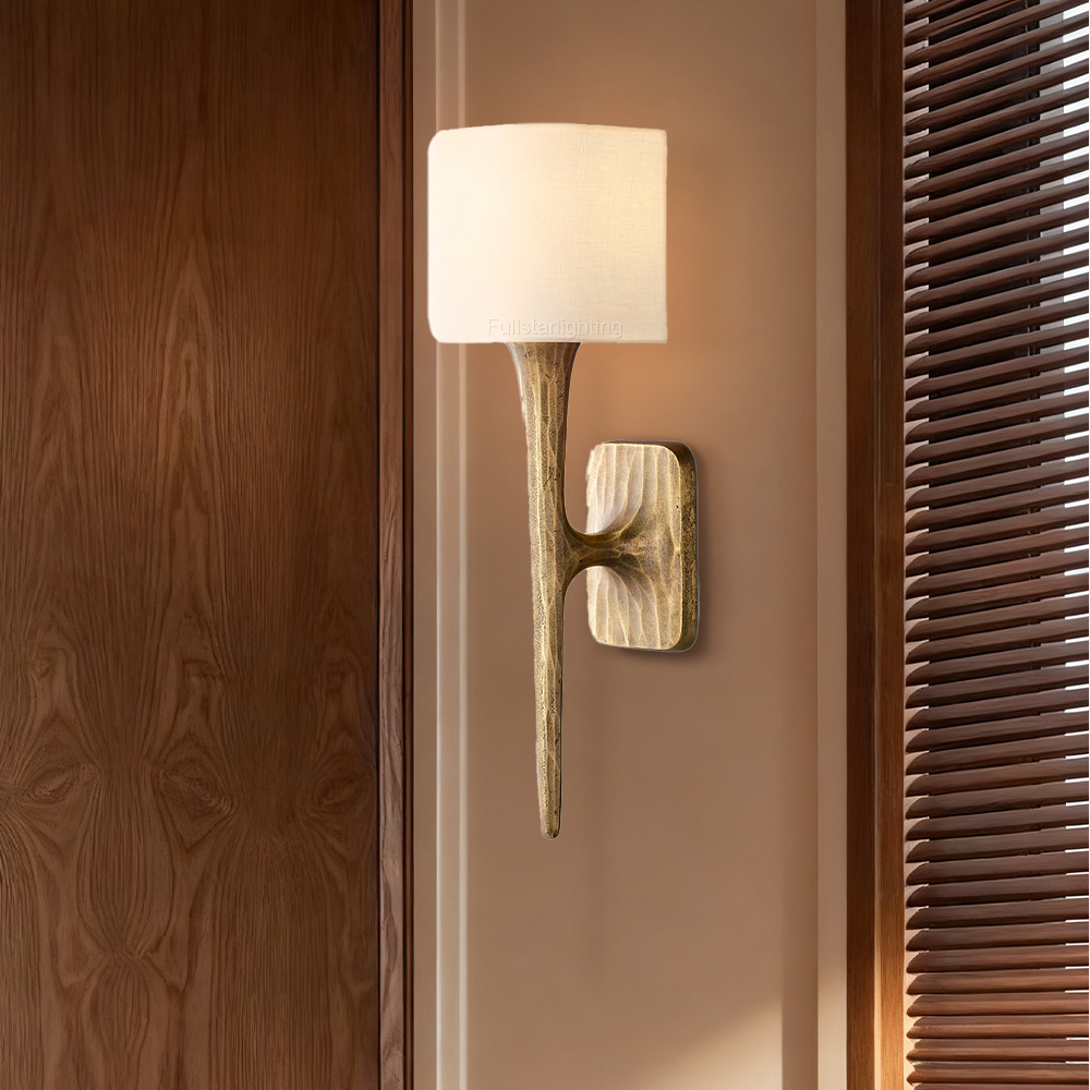 Thara Shaded Wall Sconce-Fullstarlighting
