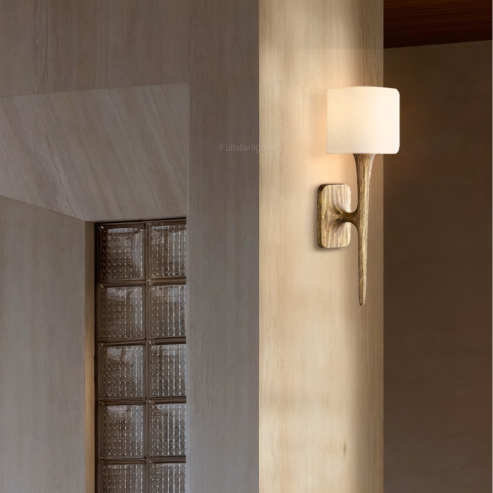 Thara Shaded Wall Sconce-Fullstarlighting