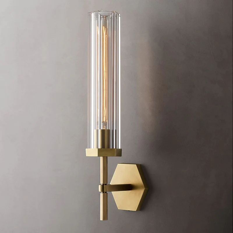 Roval Hexagonal Grand Wall Sconce-Fullstarlighting