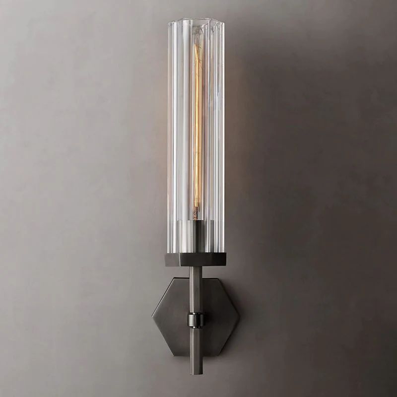 Roval Hexagonal Grand Wall Sconce-Fullstarlighting
