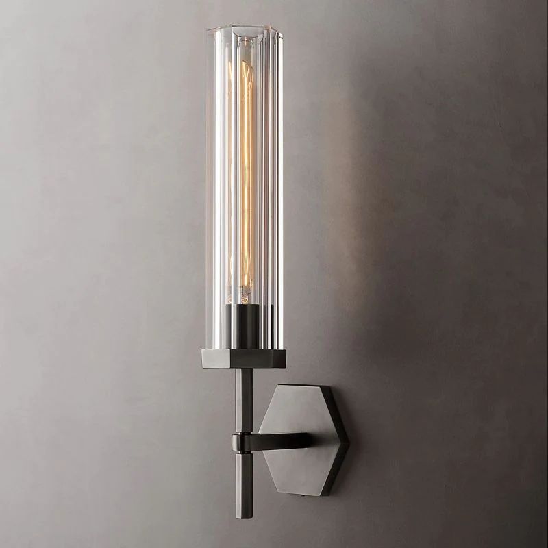 Roval Hexagonal Grand Wall Sconce-Fullstarlighting