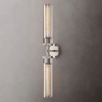 Roval Hexagonal Linear Grand Wall Sconce-Fullstarlighting