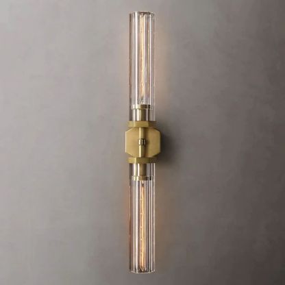Roval Hexagonal Linear Grand Wall Sconce-Fullstarlighting