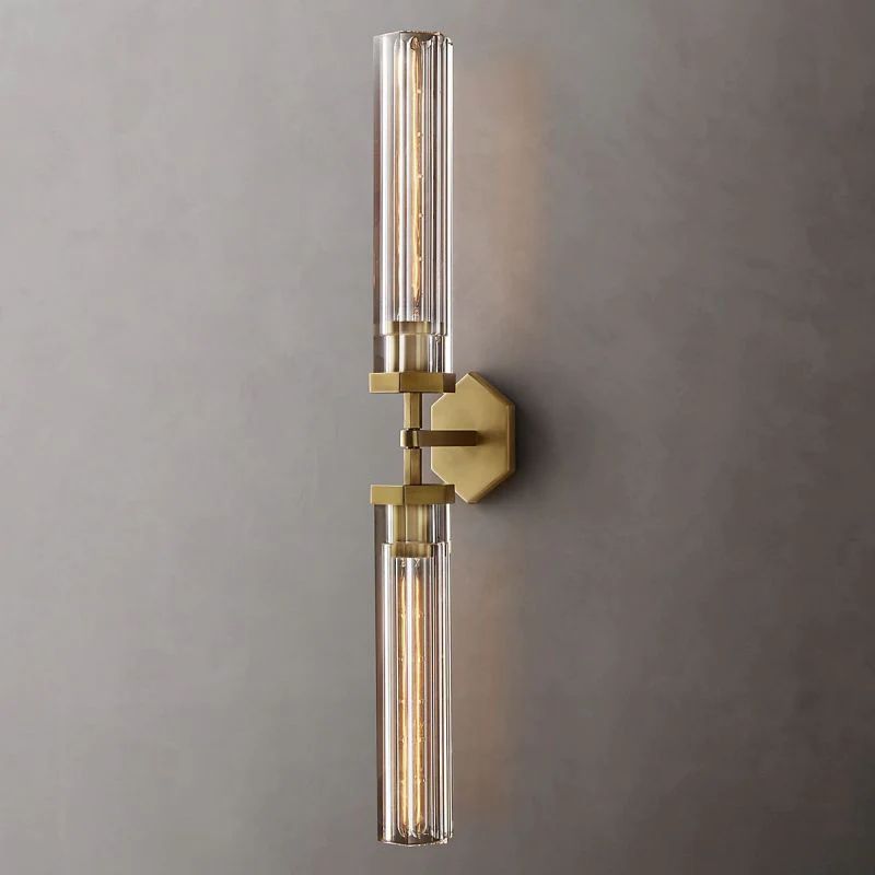 Roval Hexagonal Linear Grand Wall Sconce-Fullstarlighting