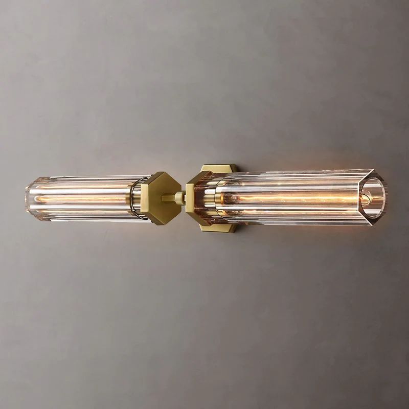 Roval Hexagonal Linear Grand Wall Sconce-Fullstarlighting