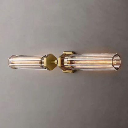 Roval Hexagonal Linear Grand Wall Sconce-Fullstarlighting