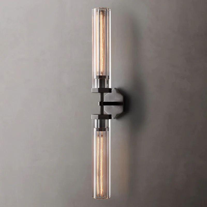Roval Hexagonal Linear Grand Wall Sconce-Fullstarlighting