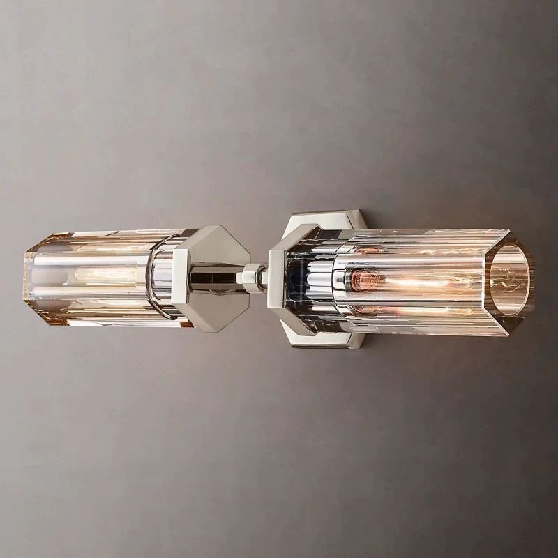 Roval Hexagonal Linear Short Wall Sconce-Fullstarlighting