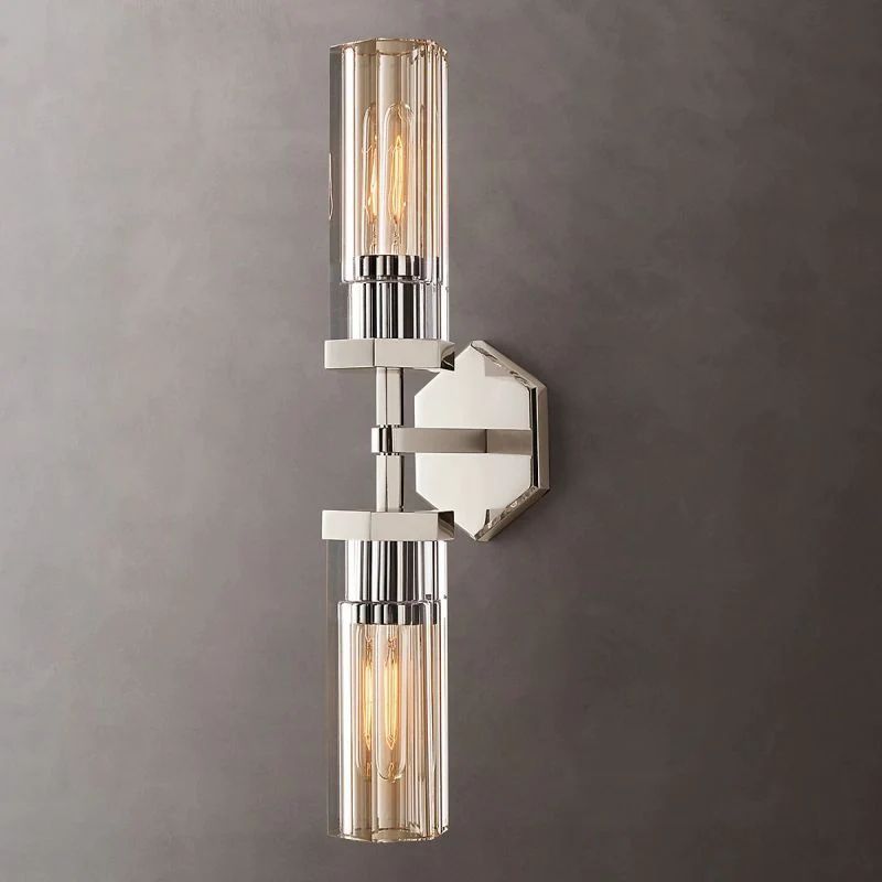 Roval Hexagonal Linear Short Wall Sconce-Fullstarlighting