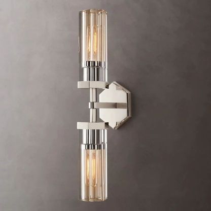 Roval Hexagonal Linear Short Wall Sconce-Fullstarlighting