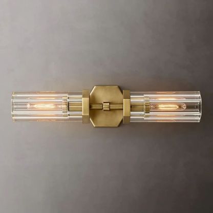 Roval Hexagonal Linear Short Wall Sconce-Fullstarlighting