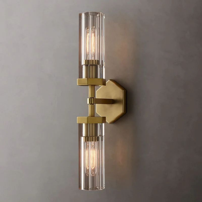 Roval Hexagonal Linear Short Wall Sconce-Fullstarlighting