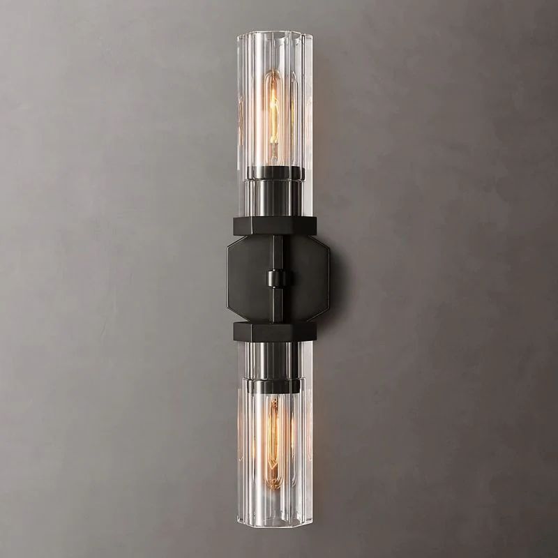 Roval Hexagonal Linear Short Wall Sconce-Fullstarlighting